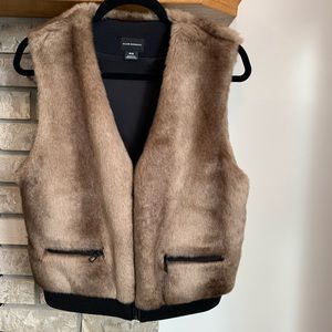 Club Monaco Faux Fur Vest